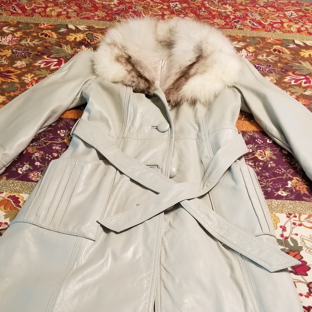 Women's Leather Coat